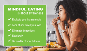 Mindful eating for weight management